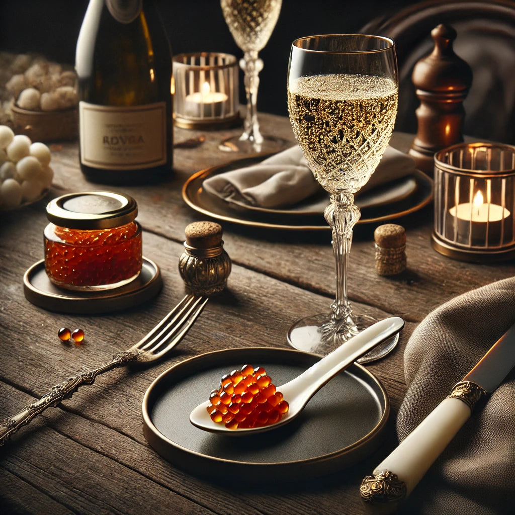 Maridaje de Caviar y Vinos Premium: La Guía Definitiva