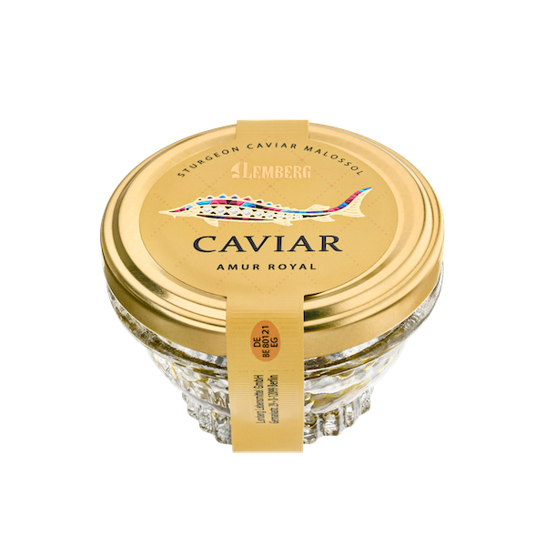 Caviar de Esturión Amur Royal Lemberg 50g