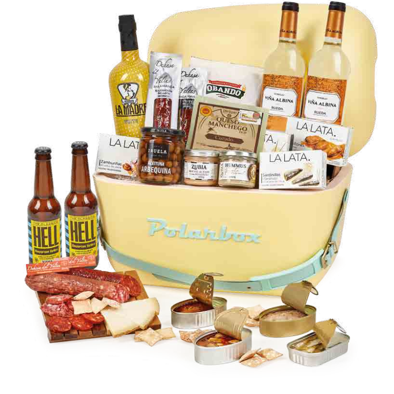 Pack "El Aperitivo Infinito" + Nevera Polarbox Edición Yellow
