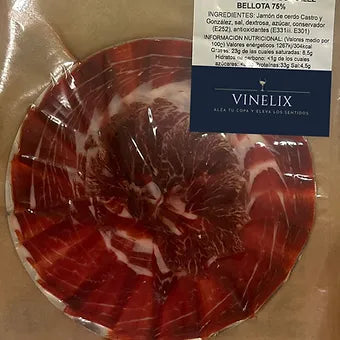 Jamón de bellota 75% 100g