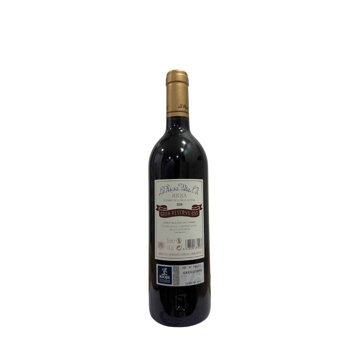La Rioja Alta Gran Reserva 890 2010